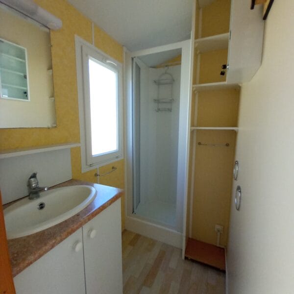 Mobil home Ridorev Amazone occasion 2006 – 2 chambres – 32 m²