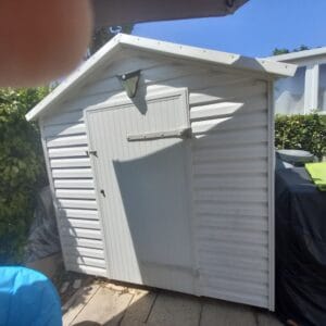 Cabanon de jardin PVC 2 x 2 m – Occasion