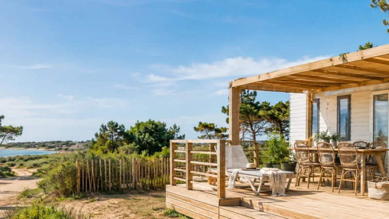 choisir une terrasse pour mobil home sur l’île d’Oléron