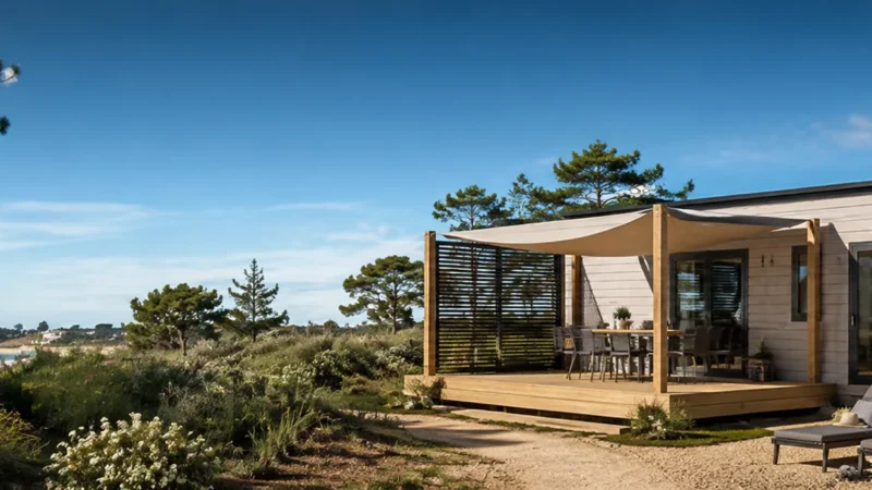 mobil home sur terrain privé à l’île d’Oléron
