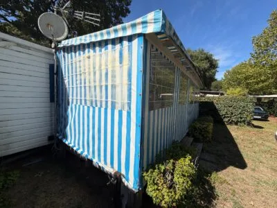 Terrasse occasion couverte fermée 7.50 X 2.50M