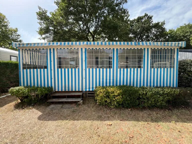 Terrasse occasion couverte fermée 7.50 X 2.50M