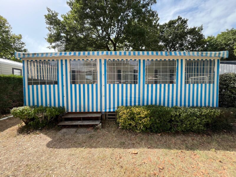 Terrasse occasion couverte fermée 7.50 X 2.50M